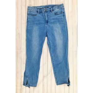 TALBOTS High-Rise Cropped Jeggings Size 12